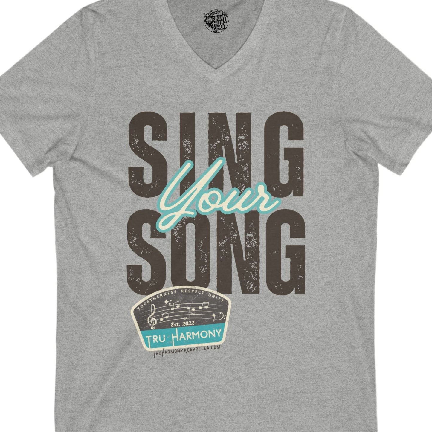 Sing Your Song V-Neck Unisex Tee