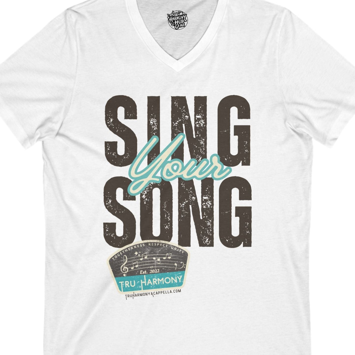 Sing Your Song V-Neck Unisex Tee
