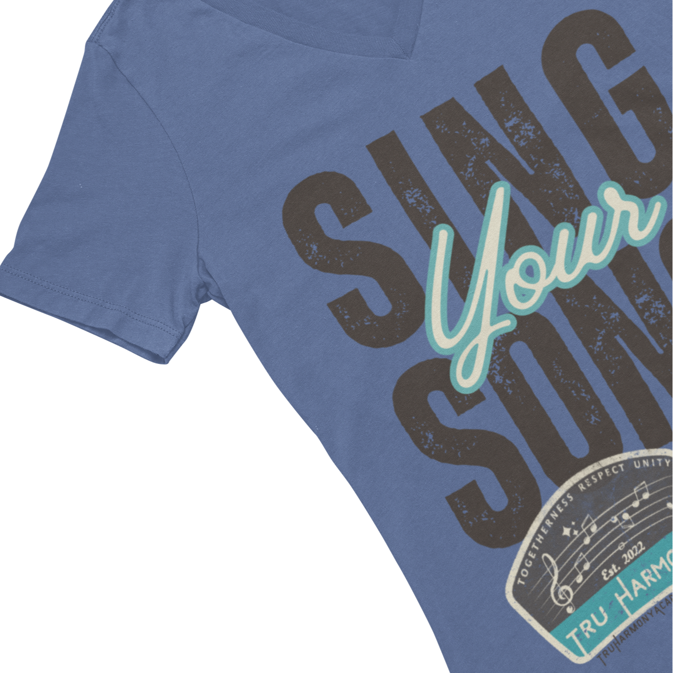 Sing Your Song V-Neck Unisex Tee
