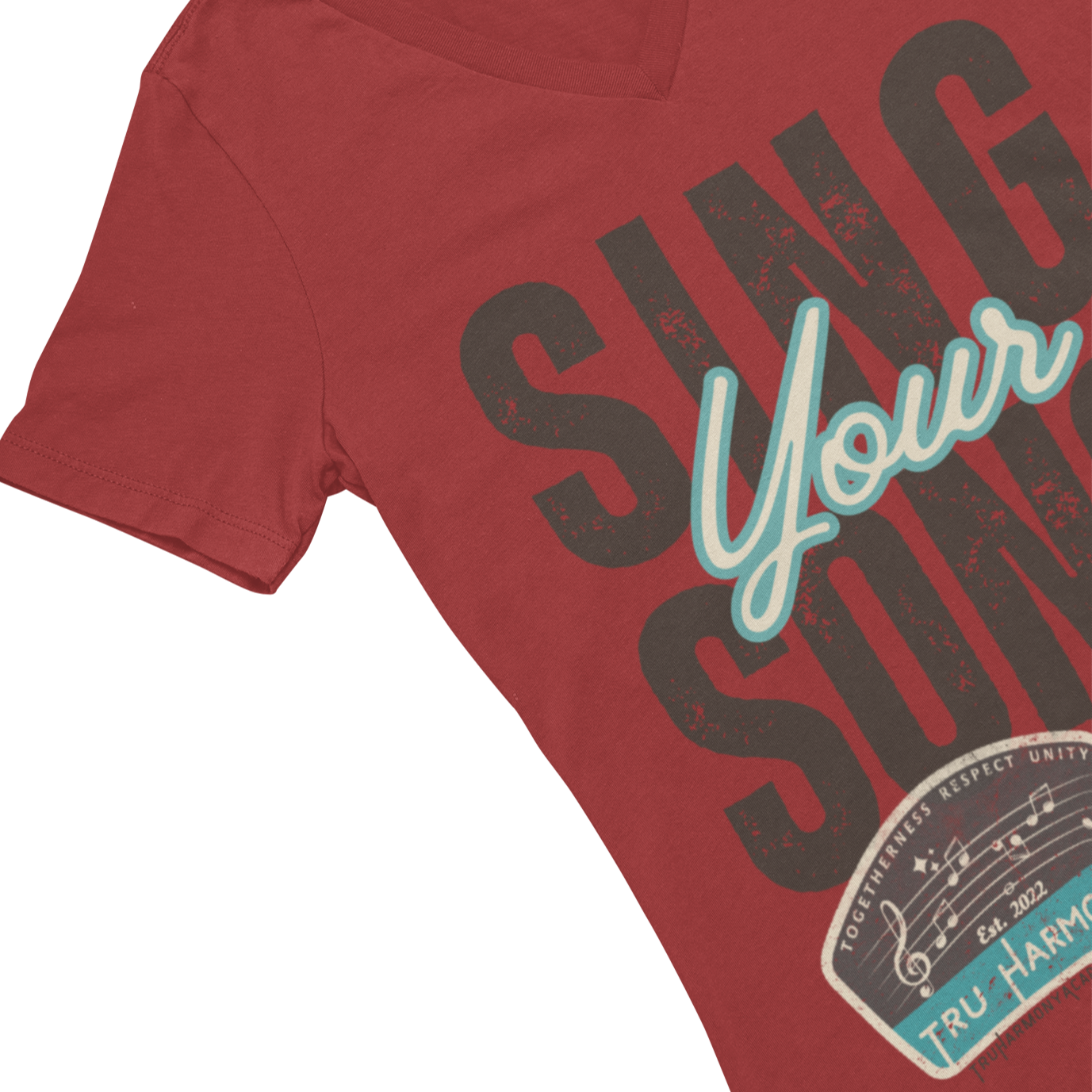 Sing Your Song V-Neck Unisex Tee