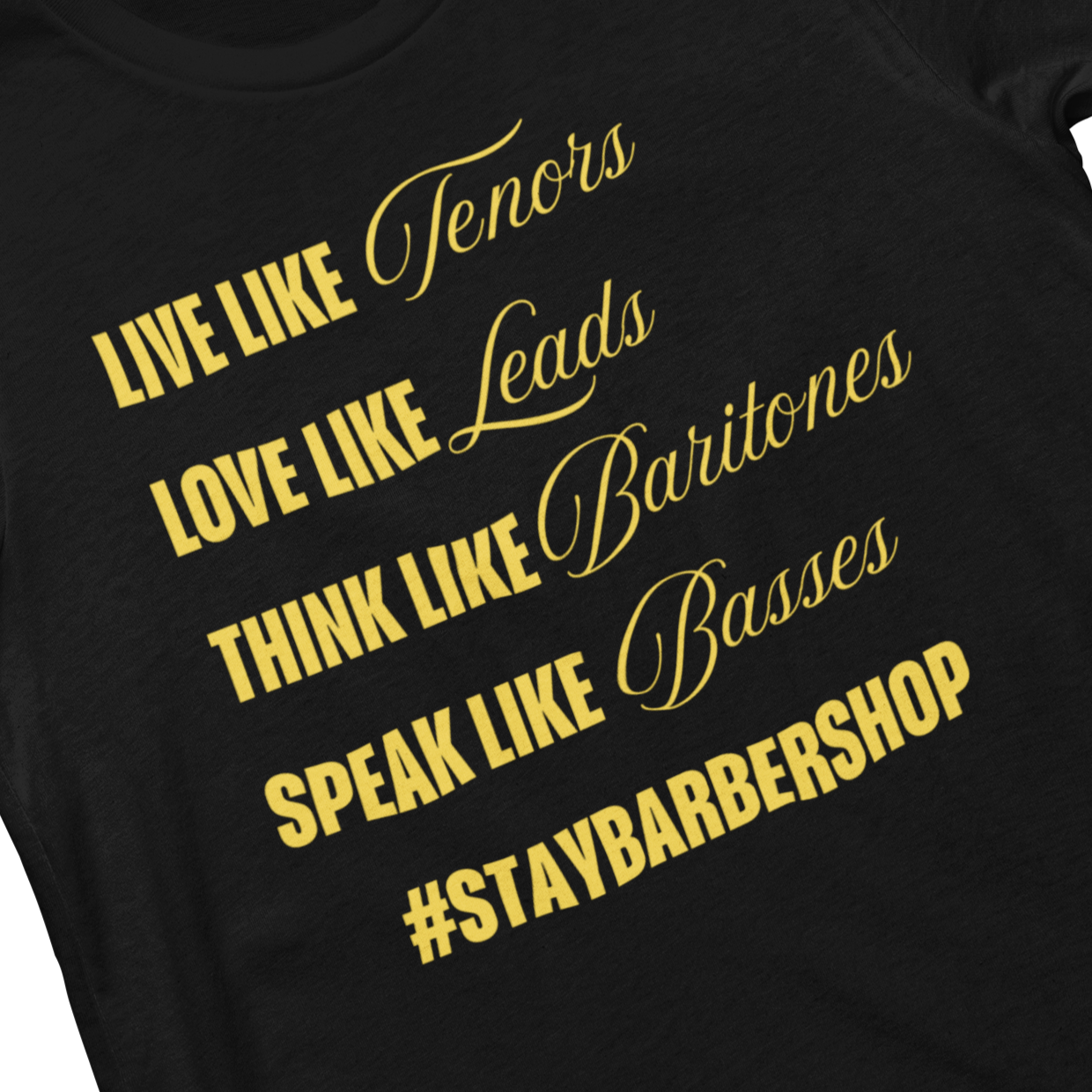 Stay Barbershop Unisex Tee