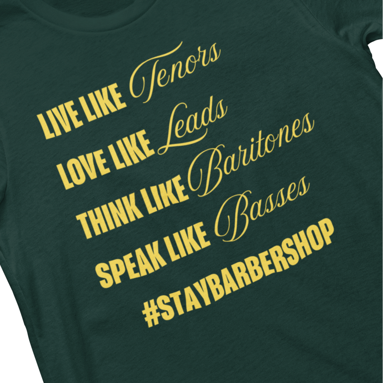 Stay Barbershop Unisex Tee