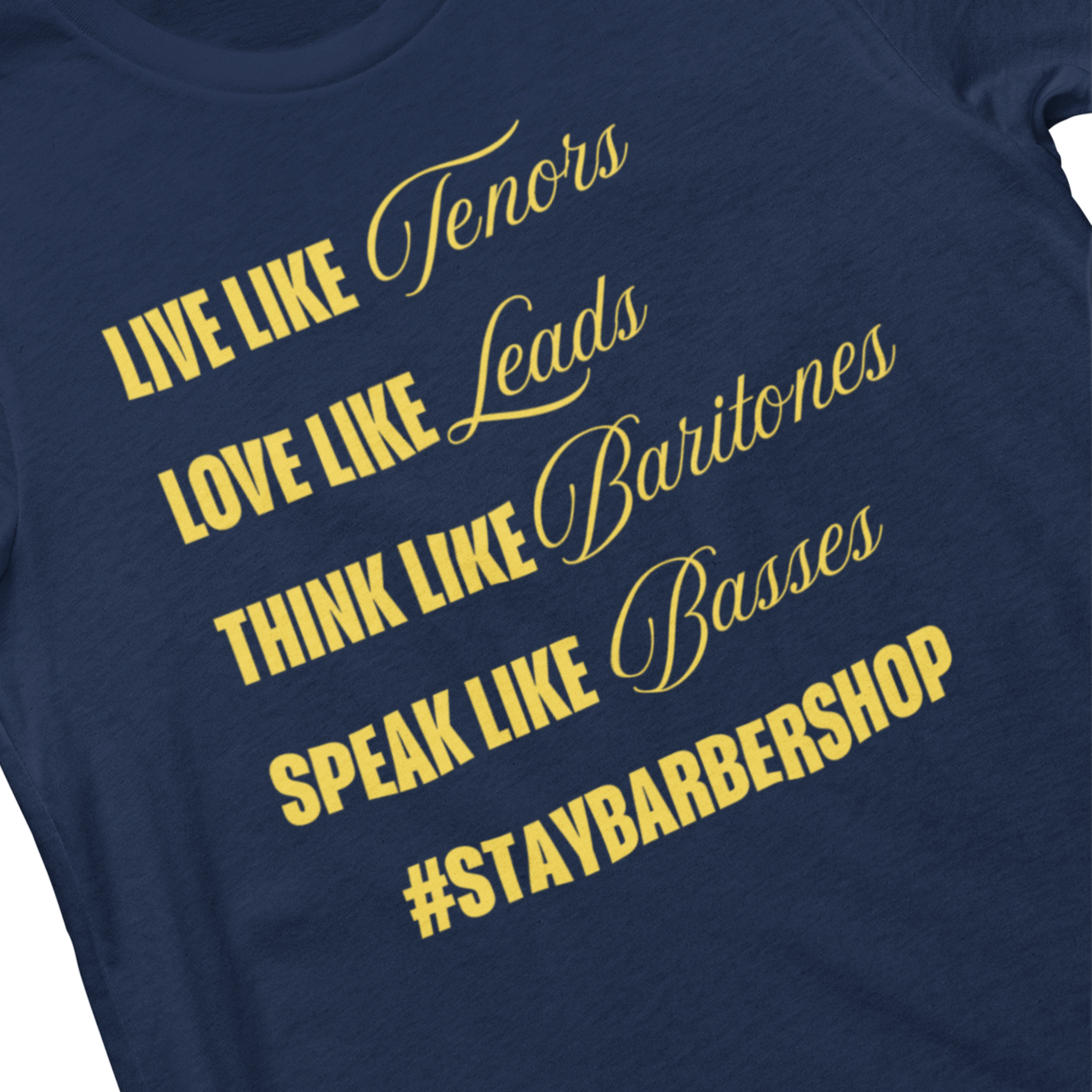 Stay Barbershop Unisex Tee