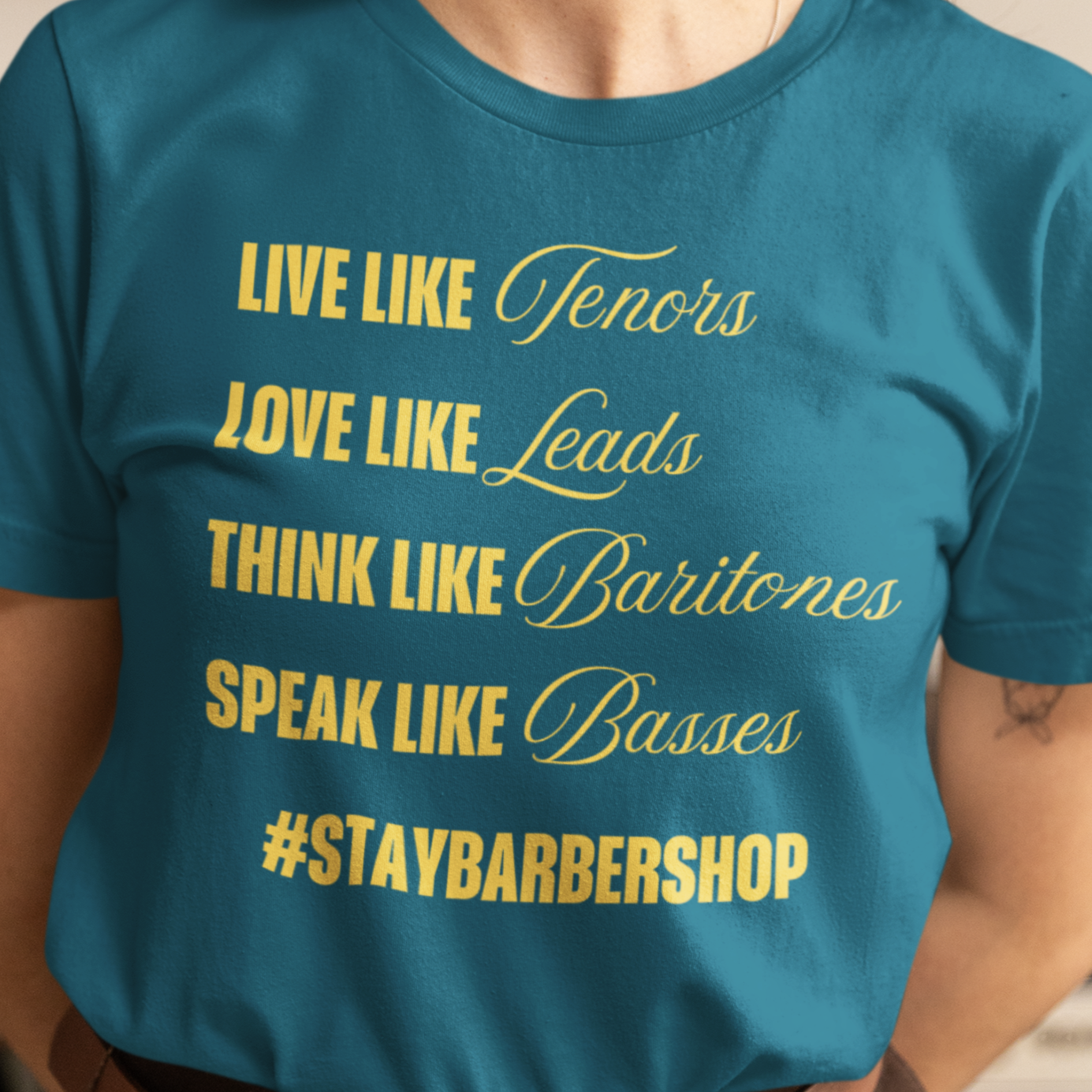 Stay Barbershop Unisex Tee