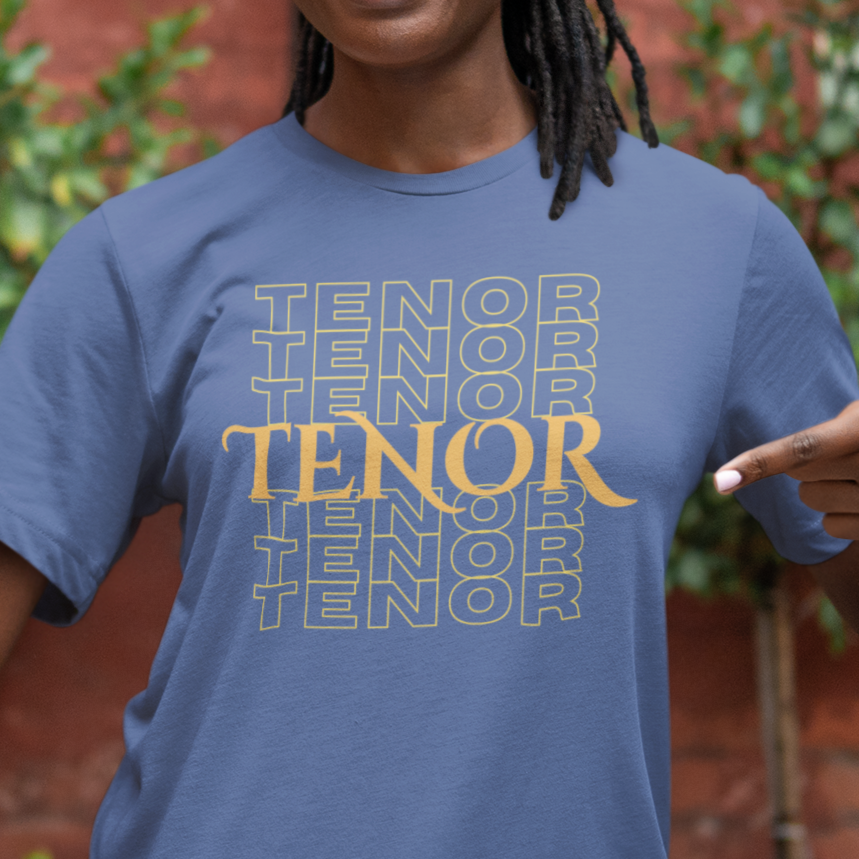 Tenor Repeat Unisex Tee